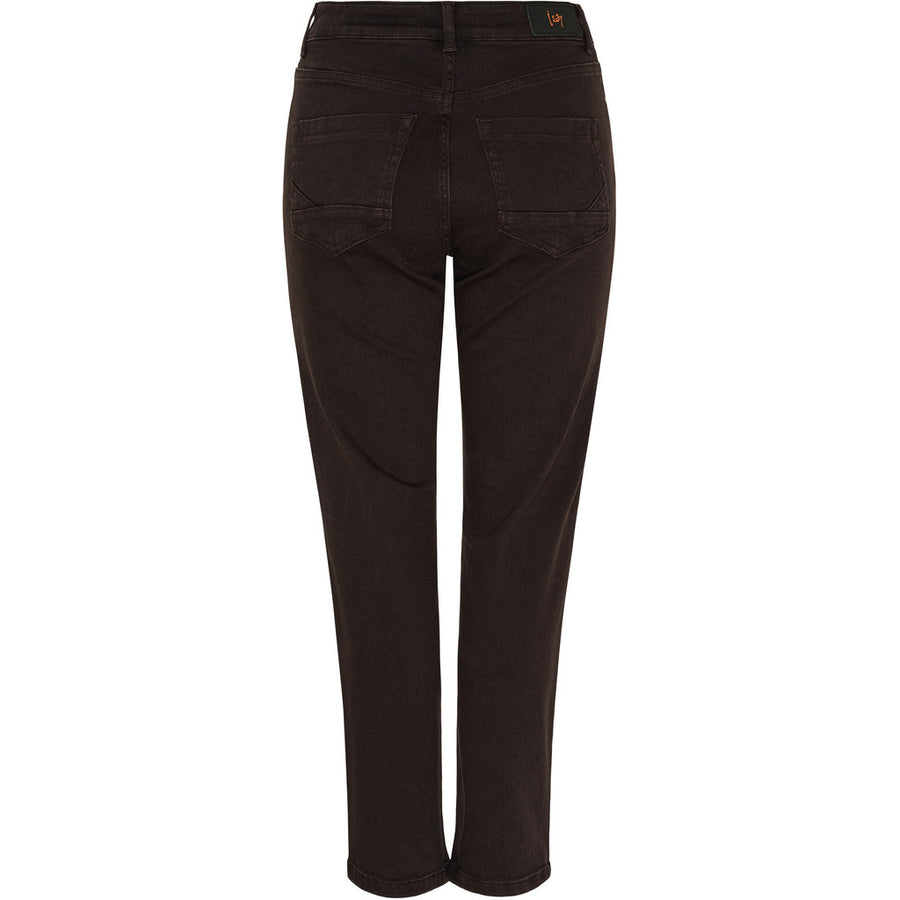 Isay Monza Straight Pant - Dark Brown