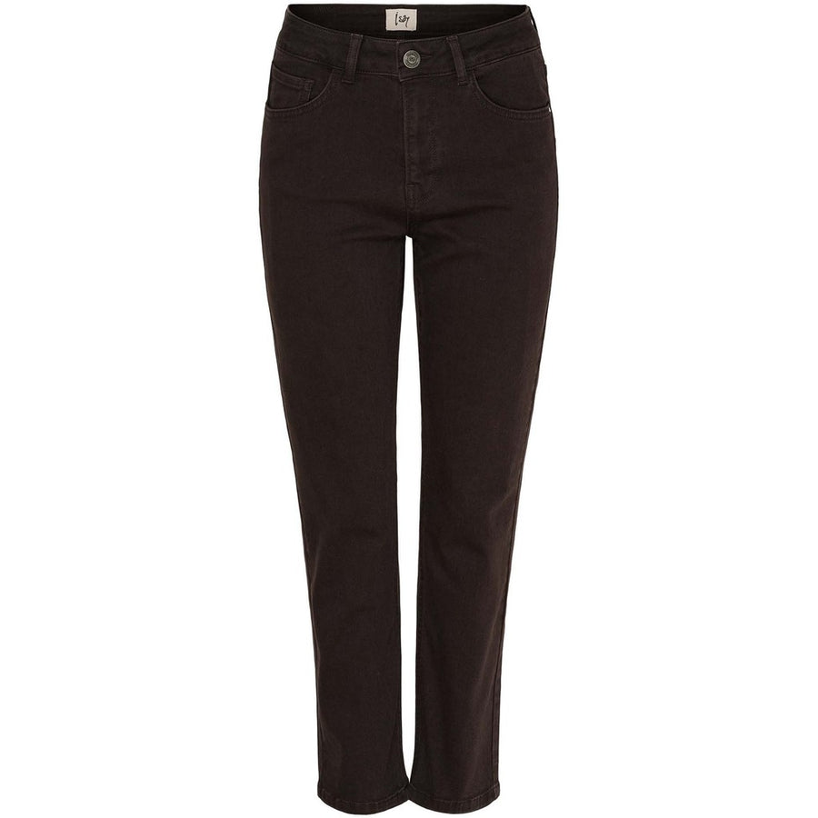 Isay Monza Straight Pant - Dark Brown