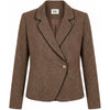 Isay Oda Blazer - Brown Herringbone