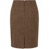 Isay Oda Skirt - Brown Herringbone