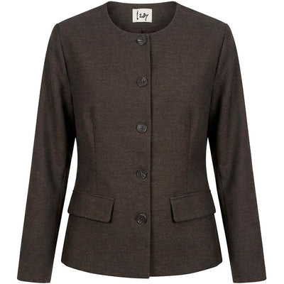 Isay Osa Blazer - Brown Melange