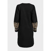 Isay Sigga Embroidery Dress - Black