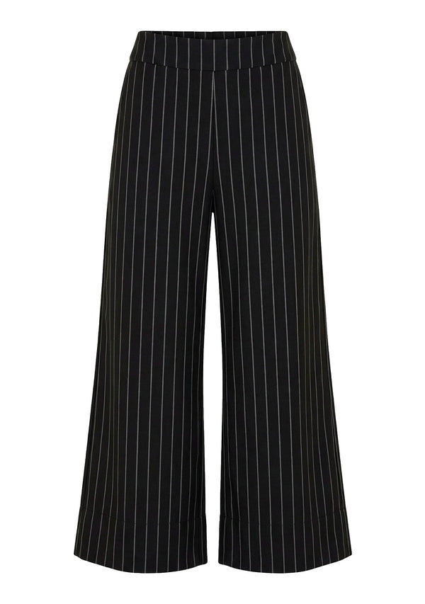 Isay Sigga Striped Pant - Black Pinstripe