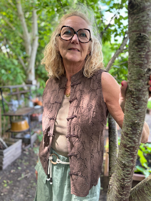 Marta du château Ravella Top - Mocca