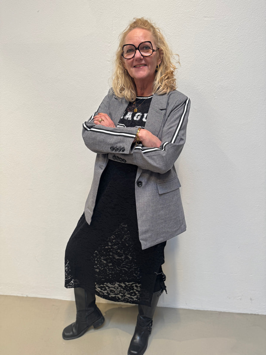 Kaffe Ramona Blazer - Grey Melange