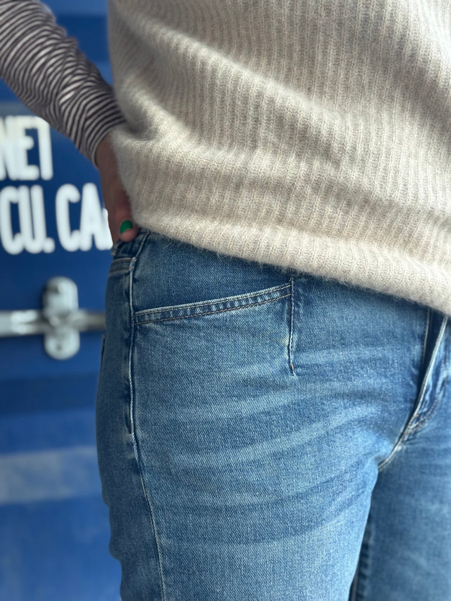 Isay Torino Stretch Jeans - Blue Wash