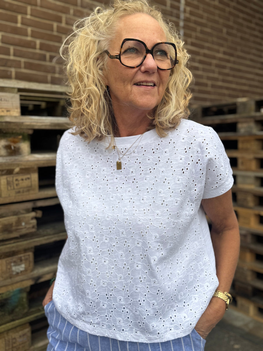 Costa Mani Tut Tee - White