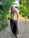 Kaffe Alberta Pants - Coffee Bean