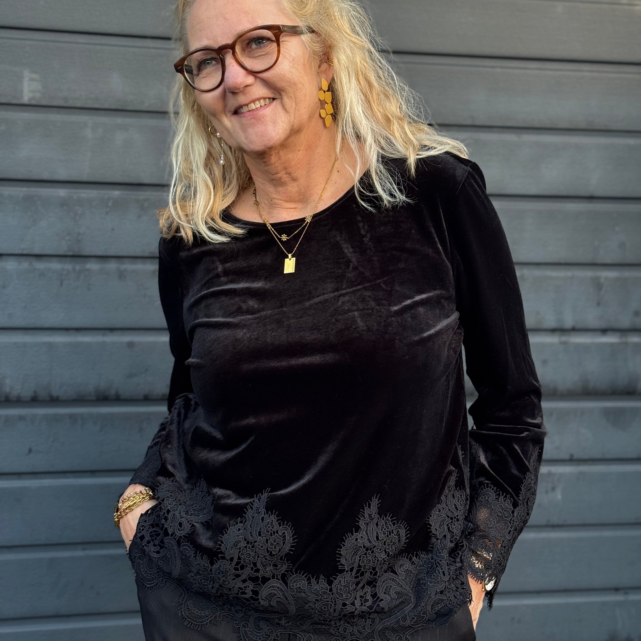 Costa Mani Mason Blouse - Black