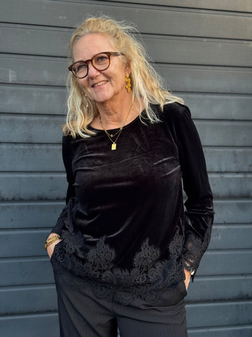 Costa Mani Mason Blouse - Black