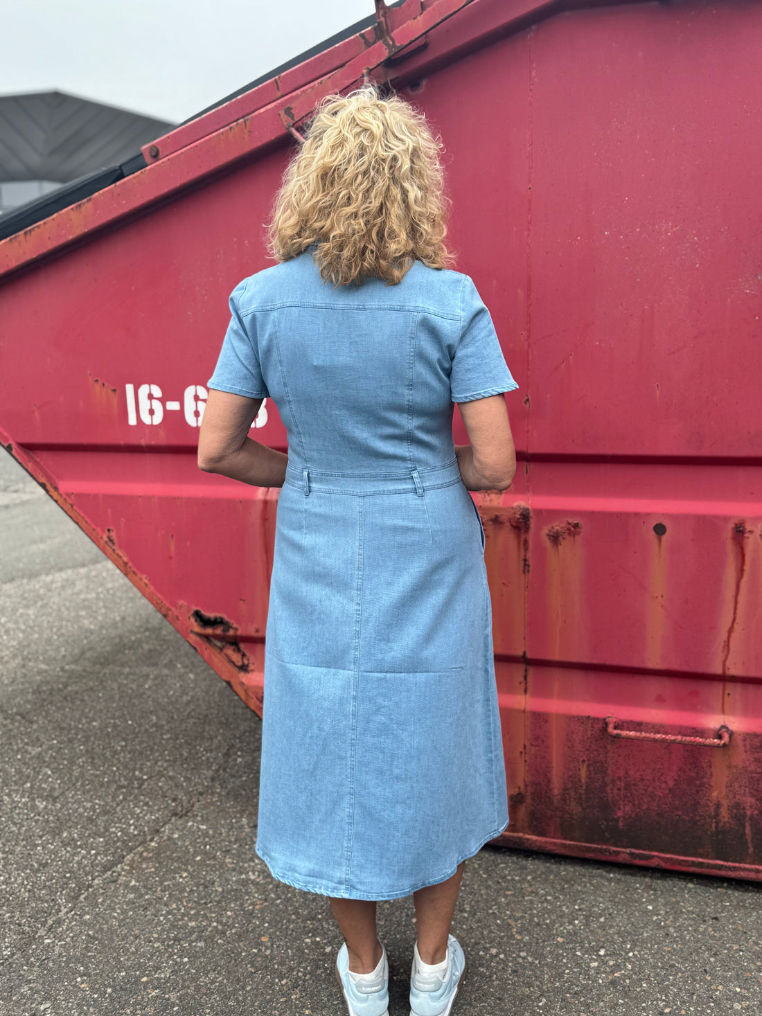 Nümph Irella Dress - Light Blue Denim