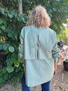 Nümph Micja Long Shirt - Forest Green