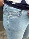 Isay Lido Zip Jeans - Light Denim
