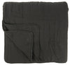 Ib Laursen - Quilt sengetæppe dobbelt antracit 240x240 cm | Ib Laursen | Køb online hos Moster D – Hurtig levering