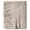 Ib Laursen - Vintage quilt sengetæppe dobbelt Ash Grey