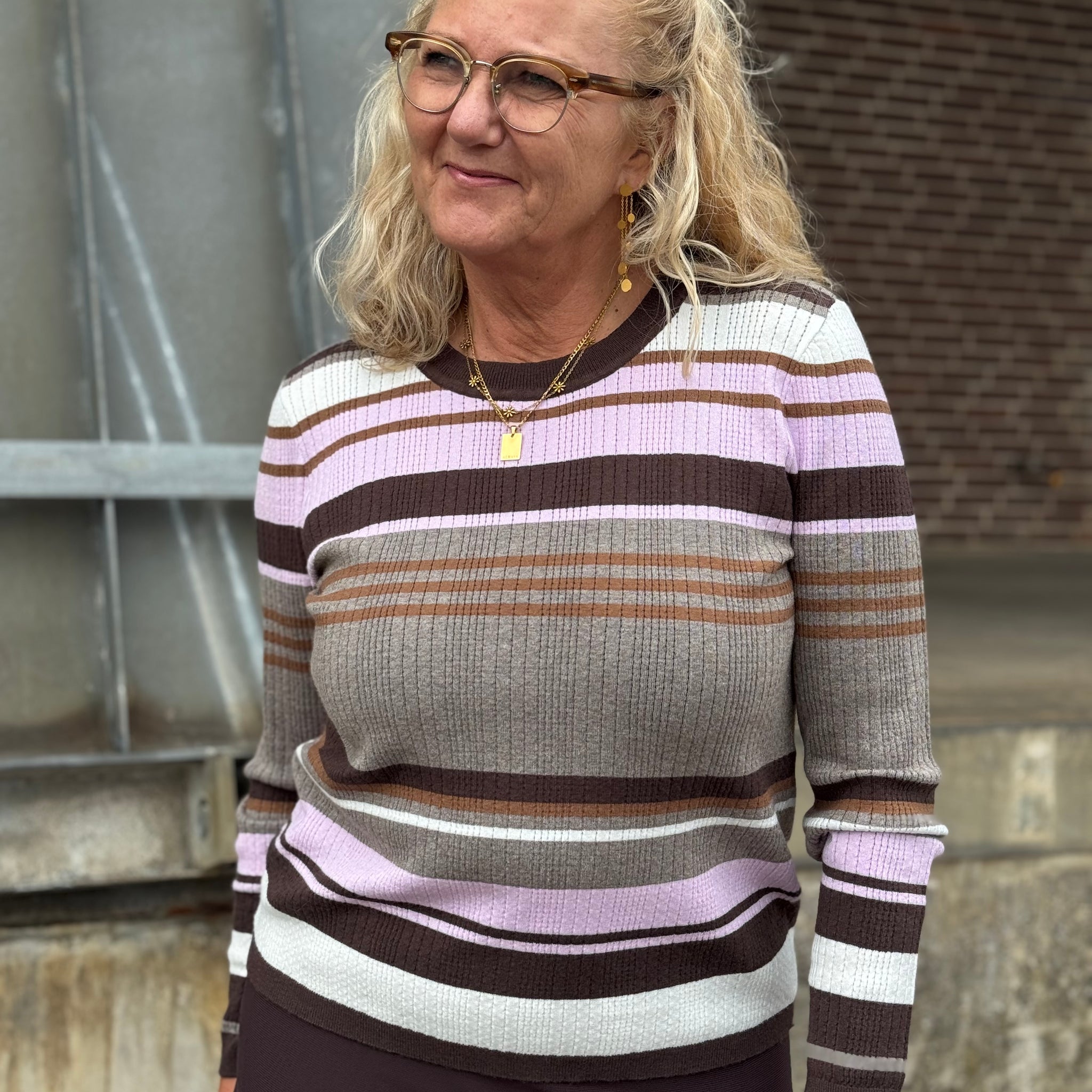 Nümph Kitti Pullover - Taupe Gray