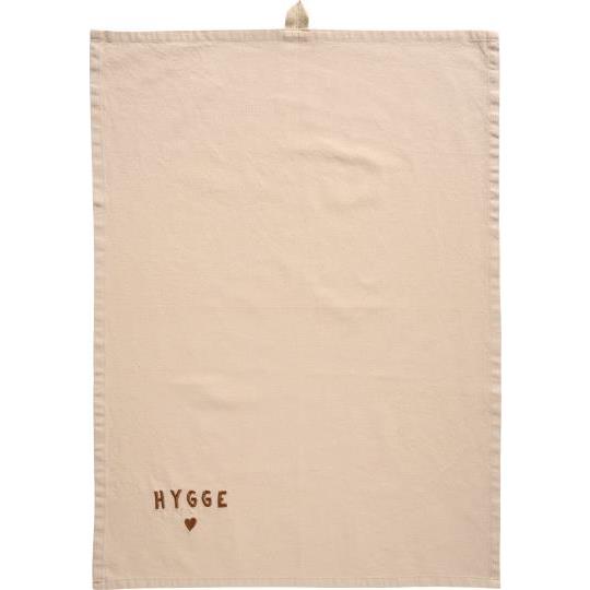 Ib Laursen Tradition Viskestykke m/Hygge - Hør