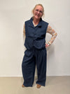 Nü Denmark Cecil Vest - Denim Blue