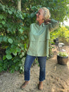 Nümph Micja Long Shirt - Forest Green
