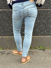 Isay Lido Zip Jeans - Light Denim