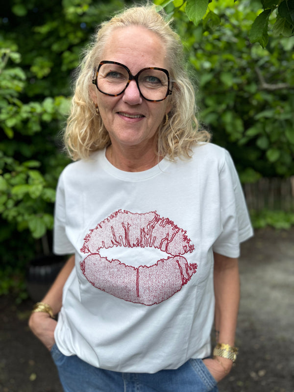 Culture Emba Gith T-shirt - Spring Gardenia