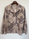 Marta du Château Moonstone Jacket - Beige Camo
