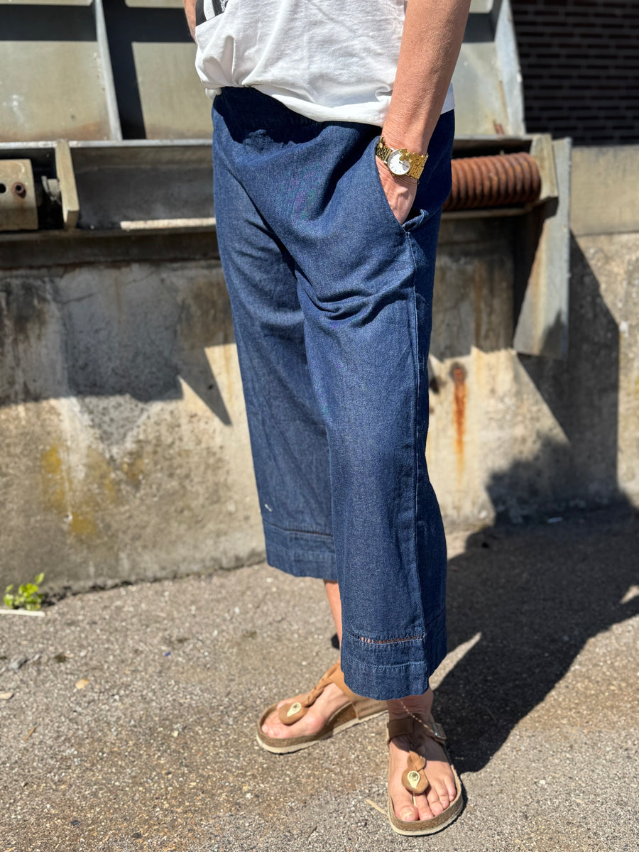 Costa Mani Dede Denim Culotte - Denim
