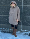 Notyz Function Poncho - Walnut
