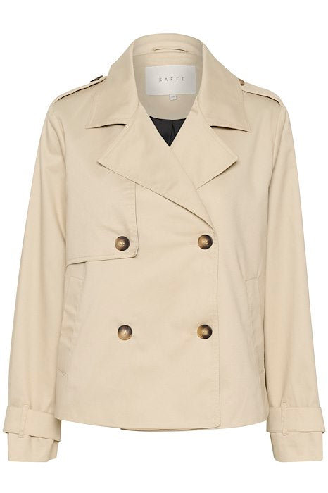 Kaffe Patricia Jacket - Feather Grey | Kaffe | Køb online hos Moster D – Hurtig levering