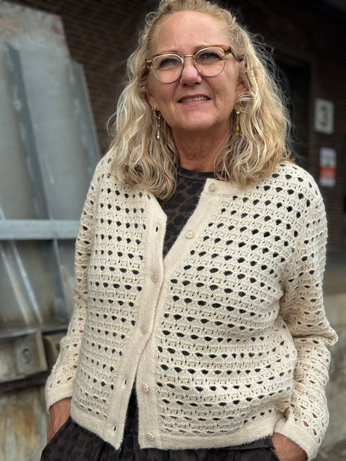 Nümph Laya Cardigan - Birch