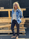 Kaffe Babena Denim Jacket - Blue Denim