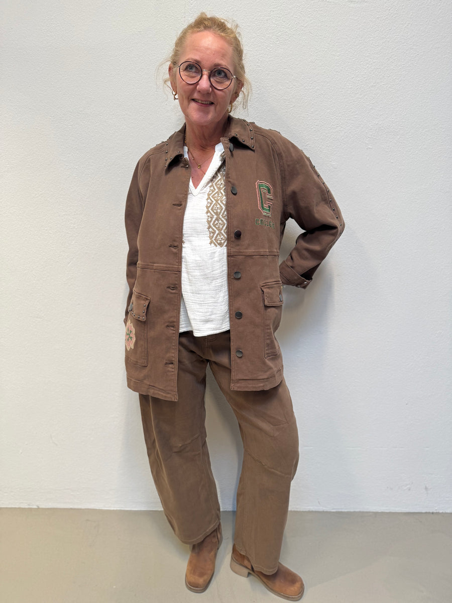Costa Mani Louise Shirt - Whisper Sand
