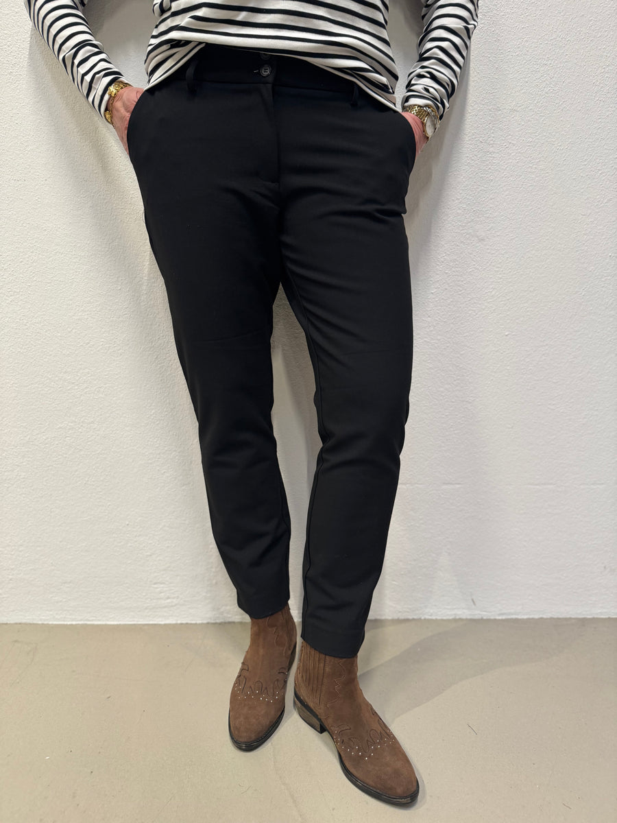 Isay Firenze Stretch Chino - Black