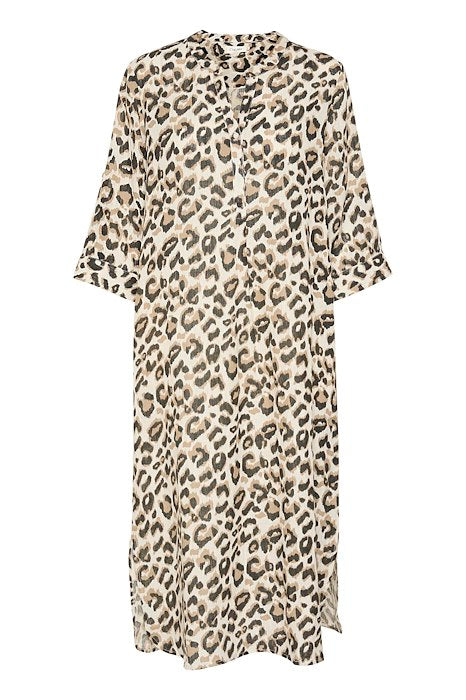 Cream Bellis Caftan Dress