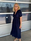 Nü Denmark Dalia Dress S/S - Navy