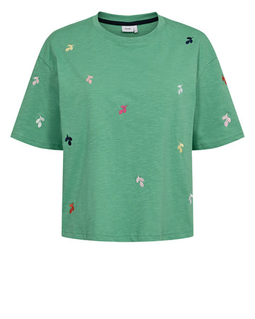 Nümph Mirello Boxy T-shirt - Green Spruce
