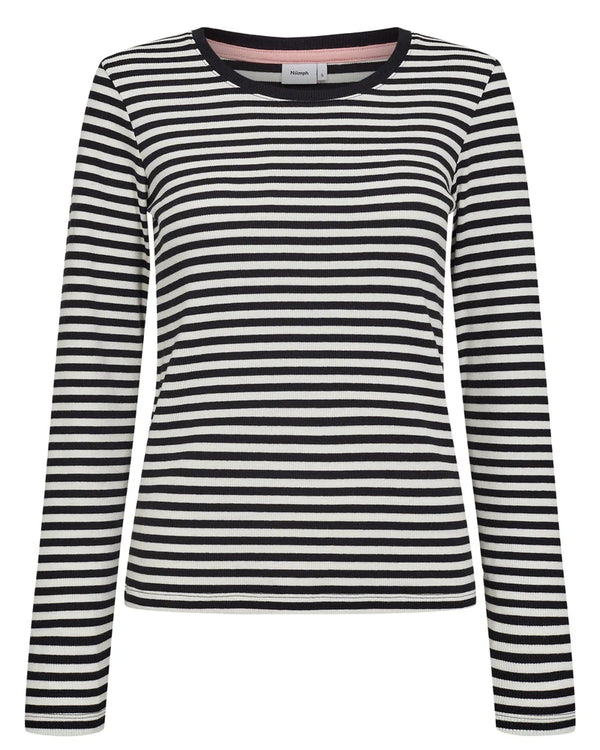Nümph Melany LS Blouse - Caviar