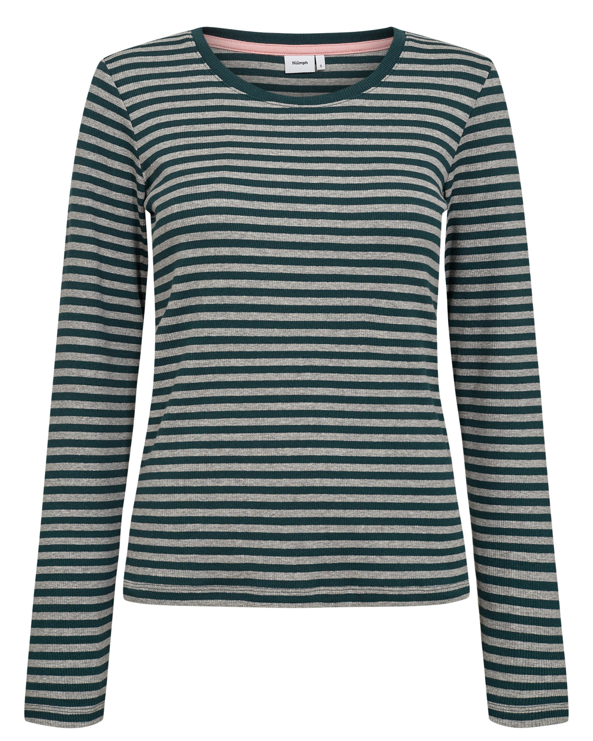 Nümph Melany LS Blouse - Rain Forrest