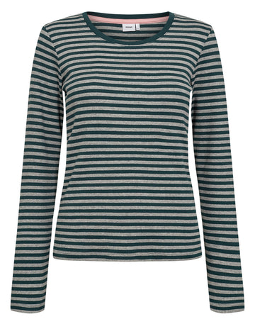 Nümph Melany LS Blouse - Rain Forrest