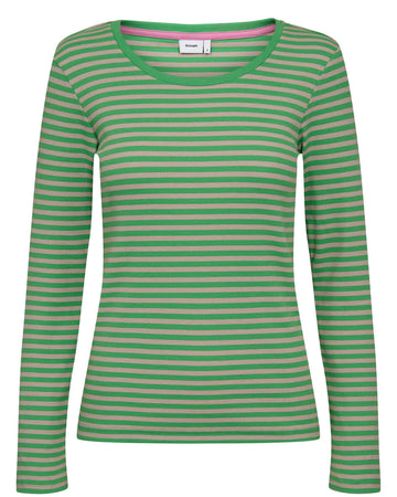 Nümph Melany LS Blouse - Vibrant Green