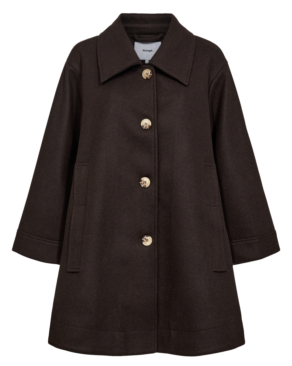 Nümph Kimberly Coat - Black Coffee
