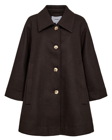 Nümph Kimberly Coat - Black Coffee
