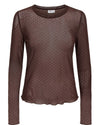 Nümph Jinnie Blouse - Chocolate Plum