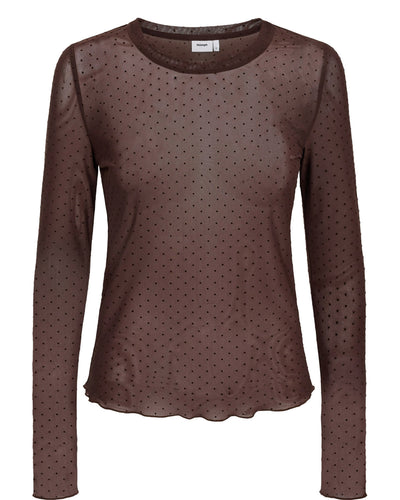 Nümph Jinnie Blouse - Chocolate Plum