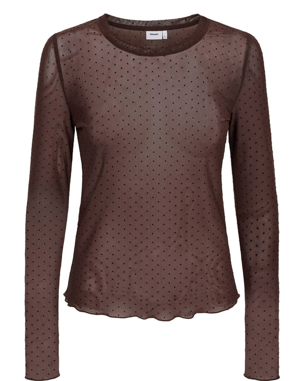 Nümph Jinnie Blouse - Chocolate Plum