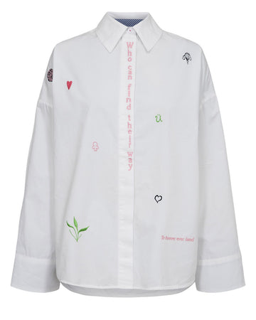 Nümph Juna Shirt - Cloud Dancer