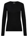Nümph Riley LS TEE - Black