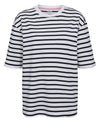 Nümph Hira Stripe T-shirt - Dark Sapphire
