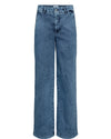 Nümph Amber HR Wide Acid Jeans - Medium Blue