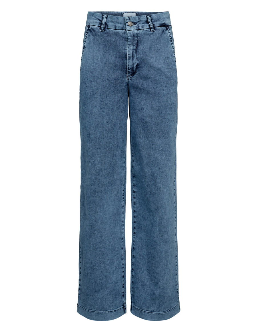 Nümph Amber HR Wide Acid Jeans - Medium Blue
